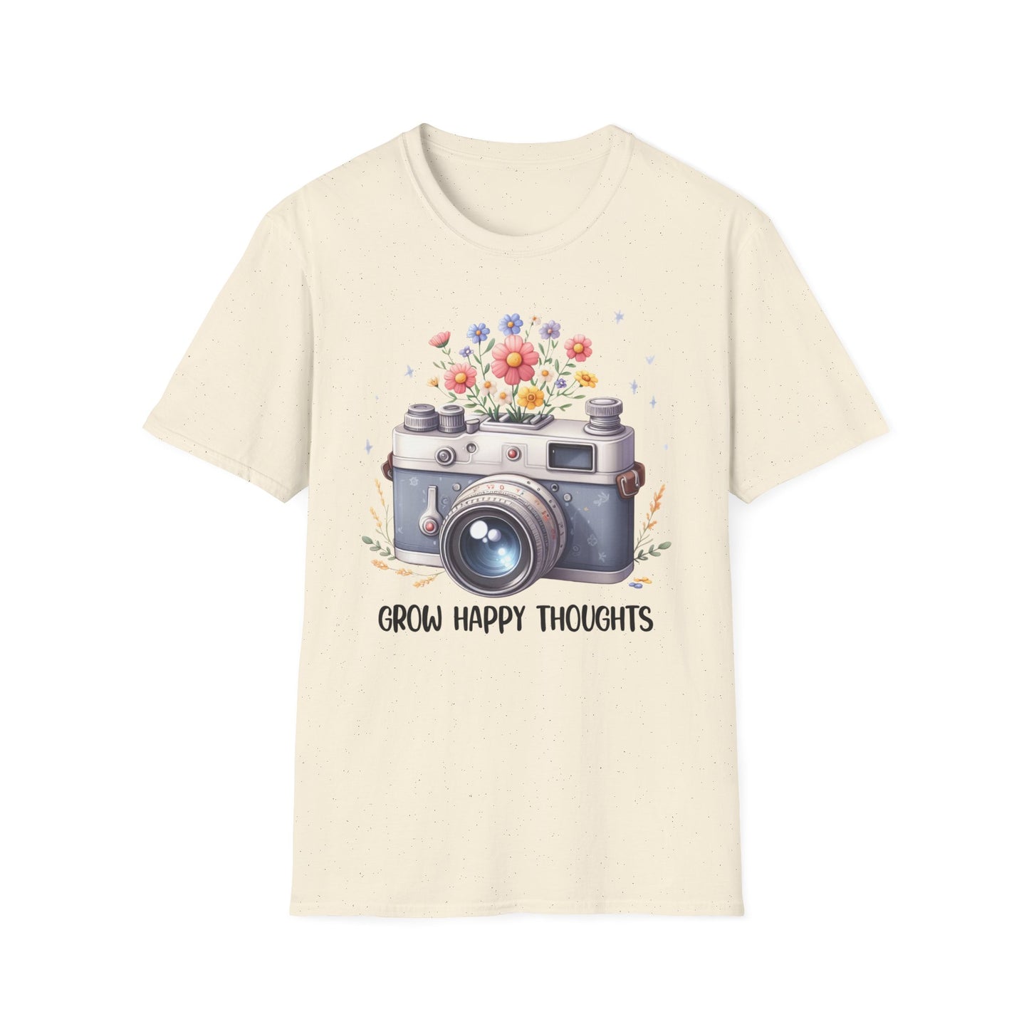 Grow Happy Thoughts Unisex Softstyle T-Shirt