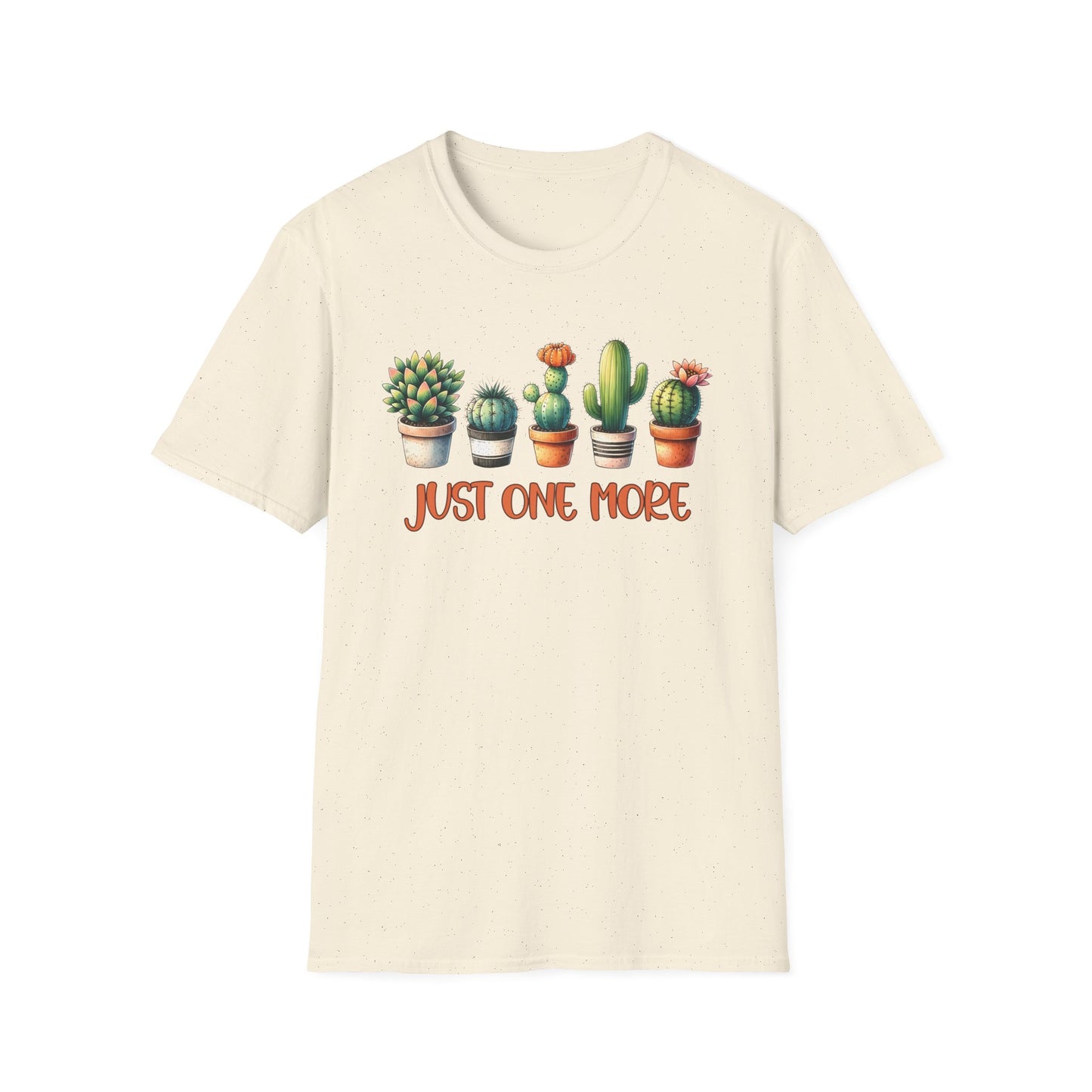 Just One More Cactus Unisex Softstyle T-Shirt