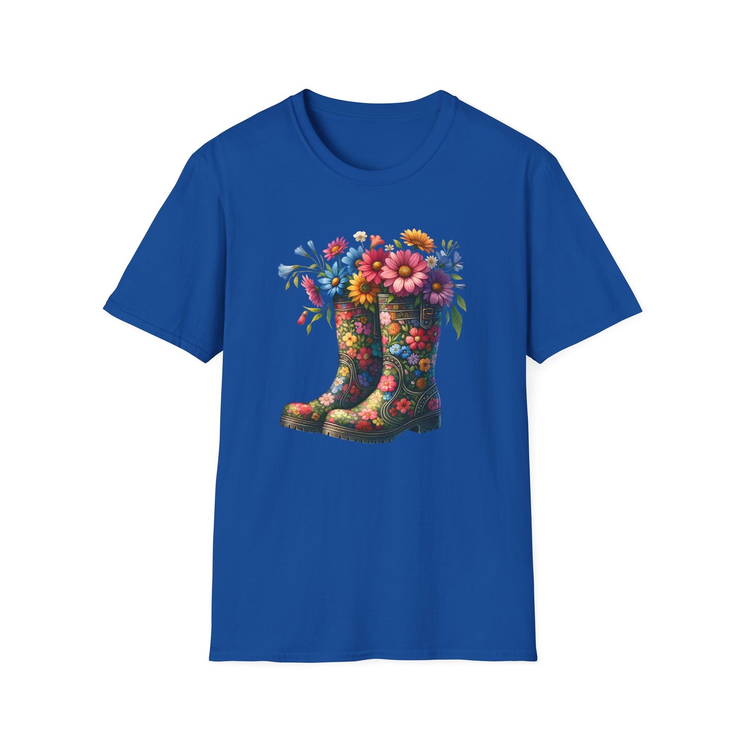 Boots & Flowers Unisex Softstyle T-Shirt