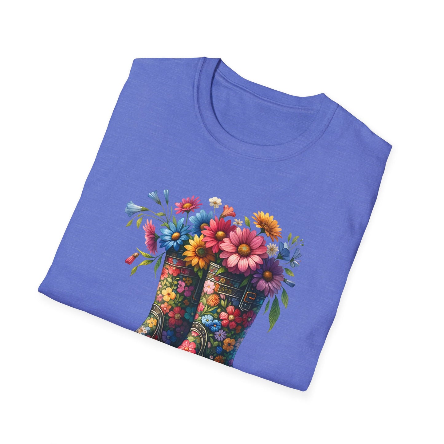 Boots & Flowers Unisex Softstyle T-Shirt