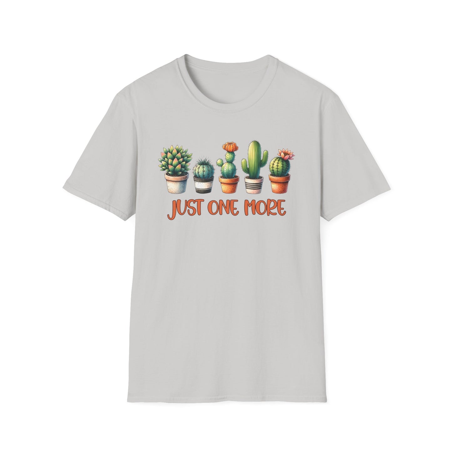 Just One More Cactus Unisex Softstyle T-Shirt