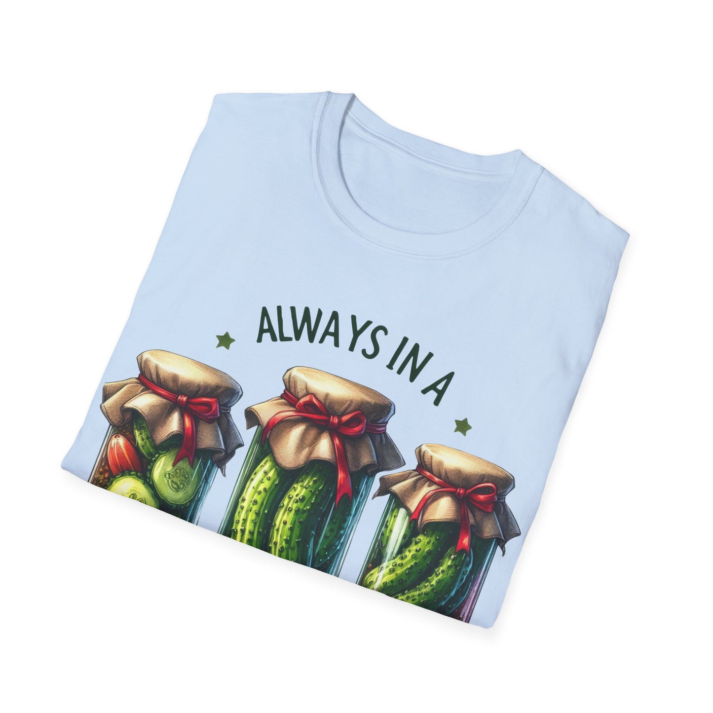 Always In A Pickle Mood Unisex Softstyle T-Shirt