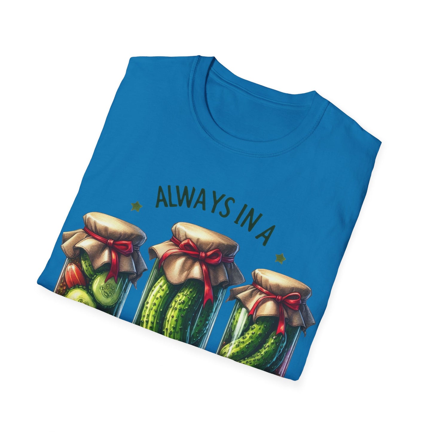 Always In A Pickle Mood Unisex Softstyle T-Shirt