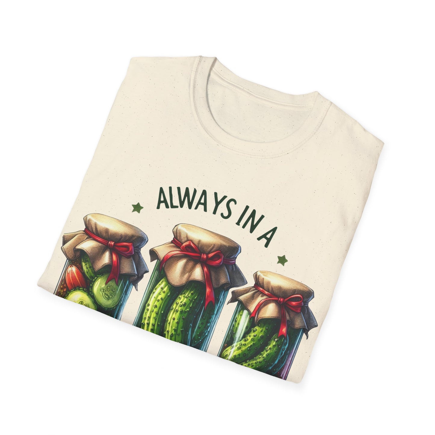 Always In A Pickle Mood Unisex Softstyle T-Shirt