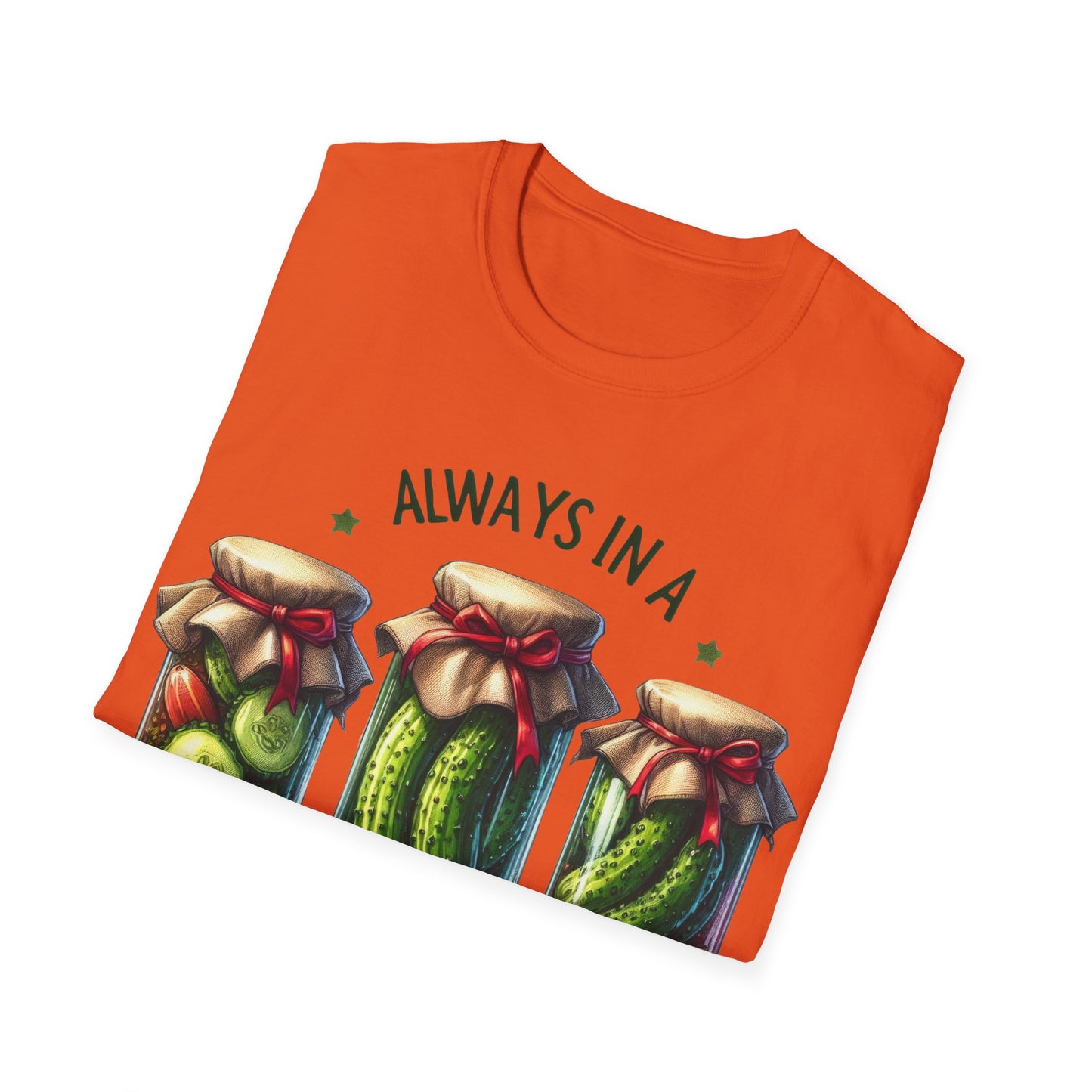 Always In A Pickle Mood Unisex Softstyle T-Shirt