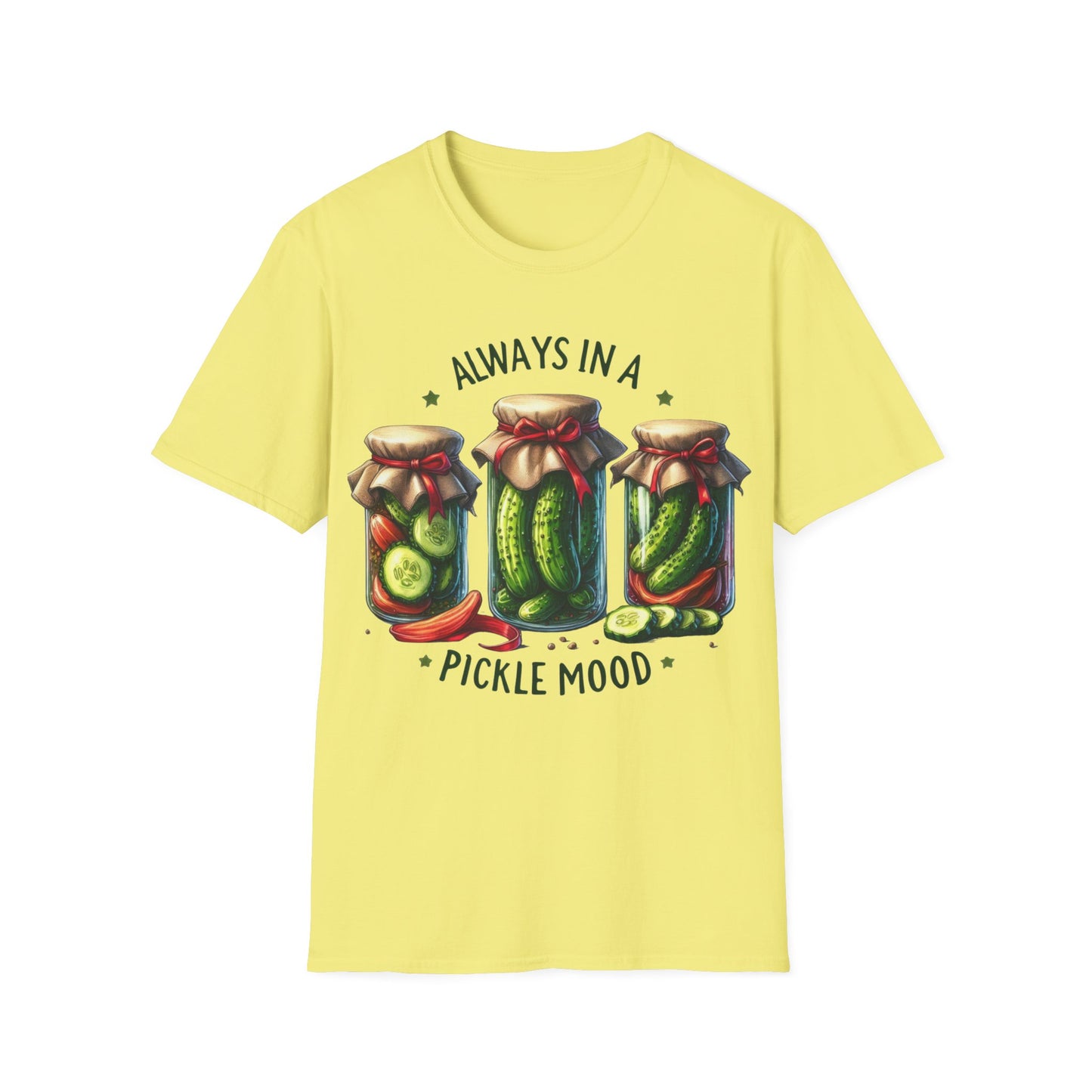 Always In A Pickle Mood Unisex Softstyle T-Shirt