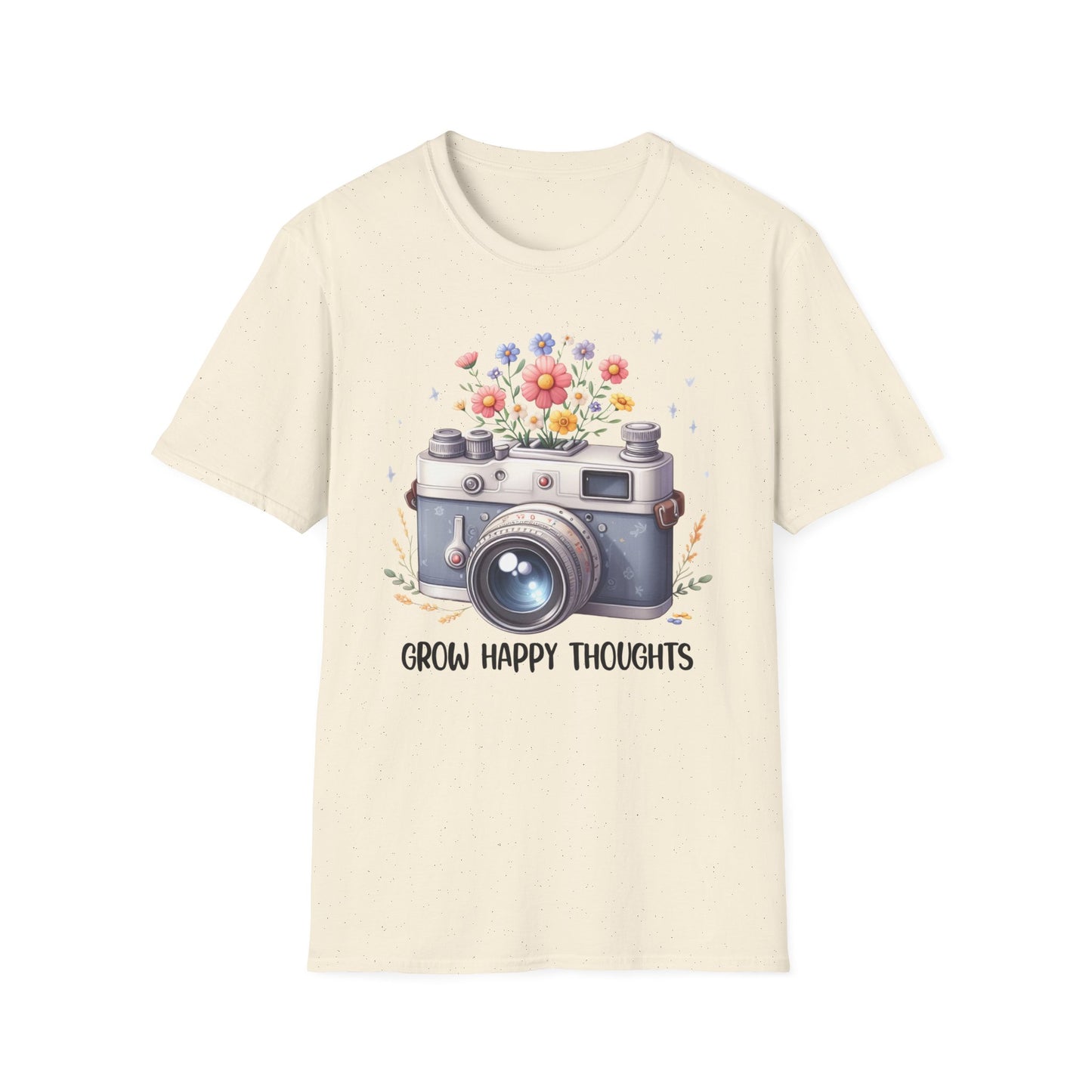 Grow Happy Thoughts Unisex Softstyle T-Shirt