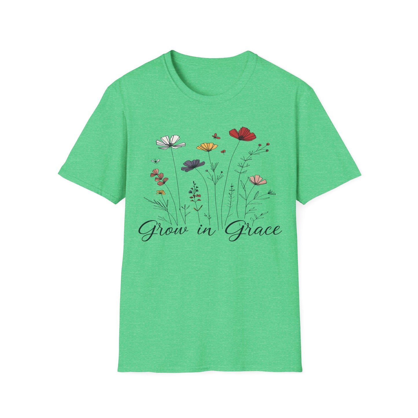 Grow In Grace Unisex Softstyle T-Shirt