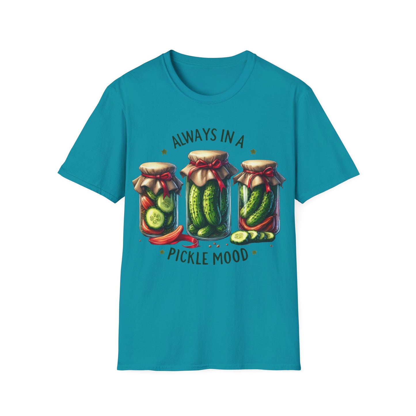 Always In A Pickle Mood Unisex Softstyle T-Shirt