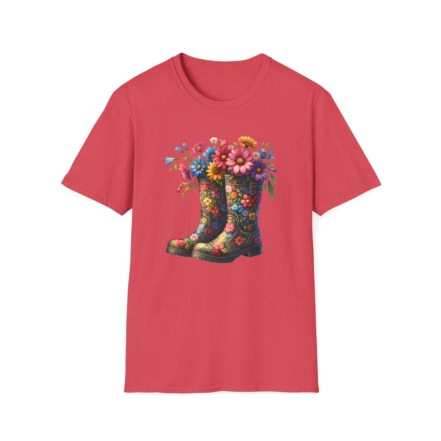 Boots & Flowers Unisex Softstyle T-Shirt