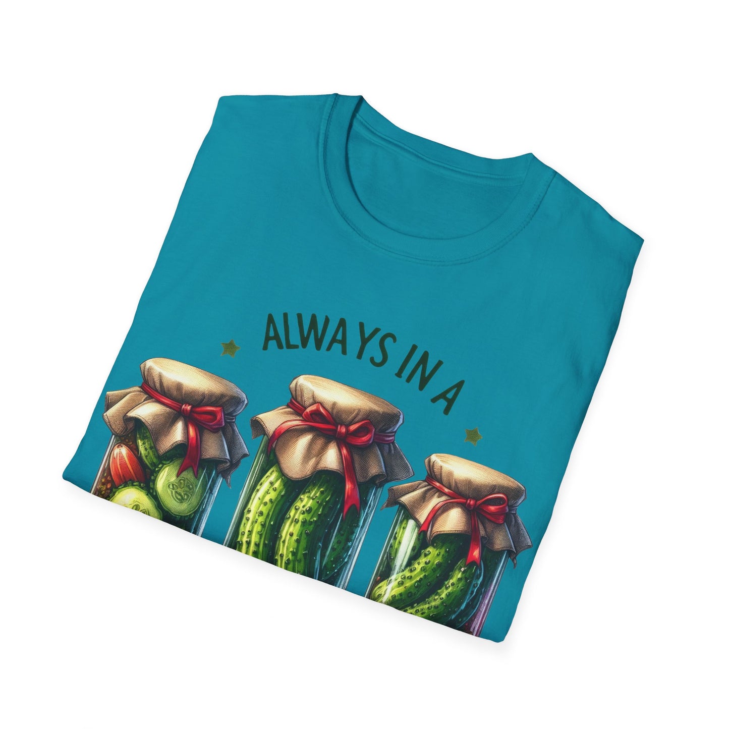 Always In A Pickle Mood Unisex Softstyle T-Shirt