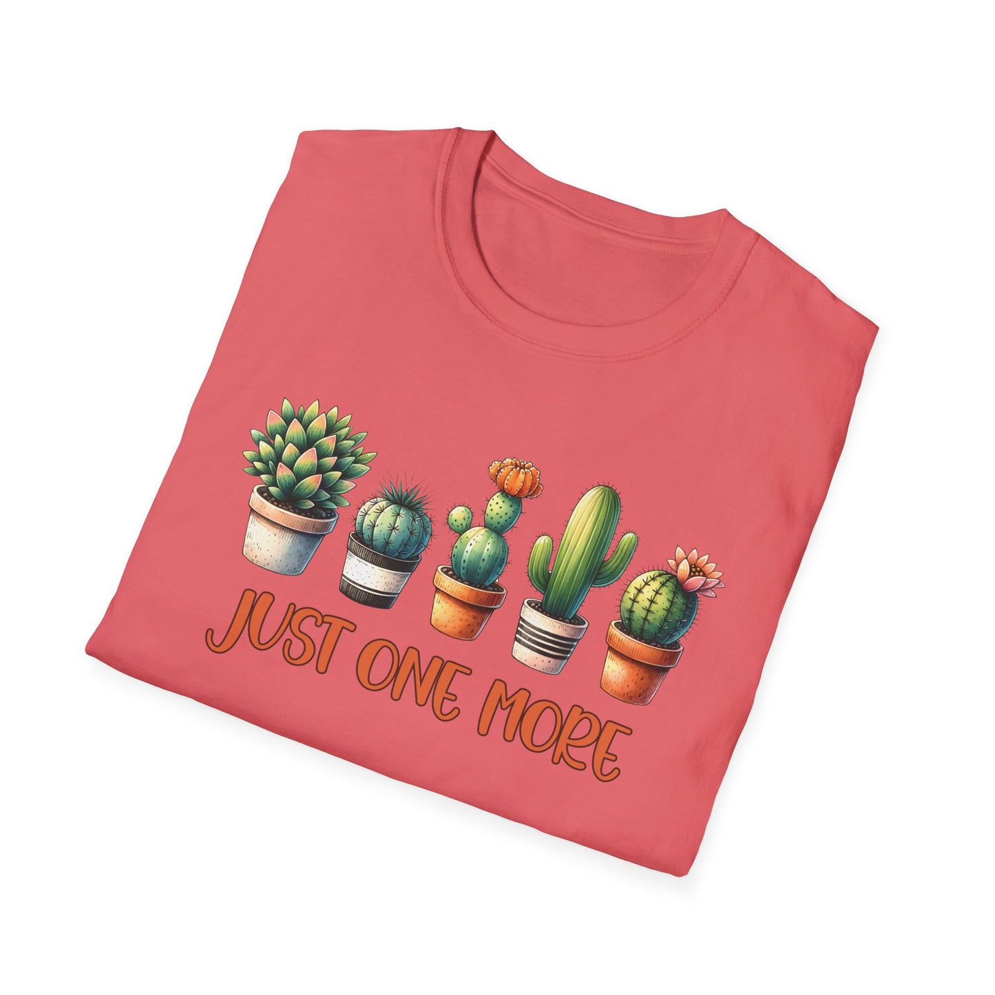 Just One More Cactus Unisex Softstyle T-Shirt