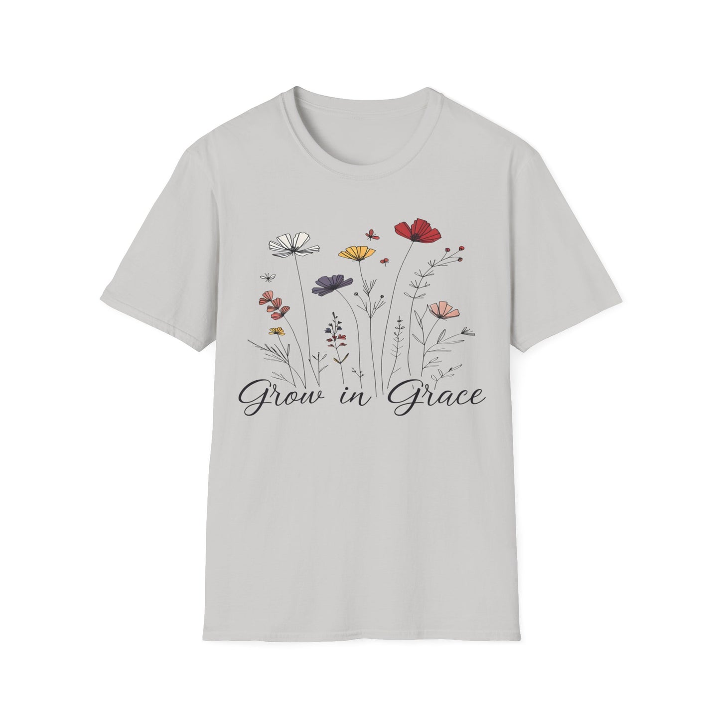 Grow In Grace Unisex Softstyle T-Shirt