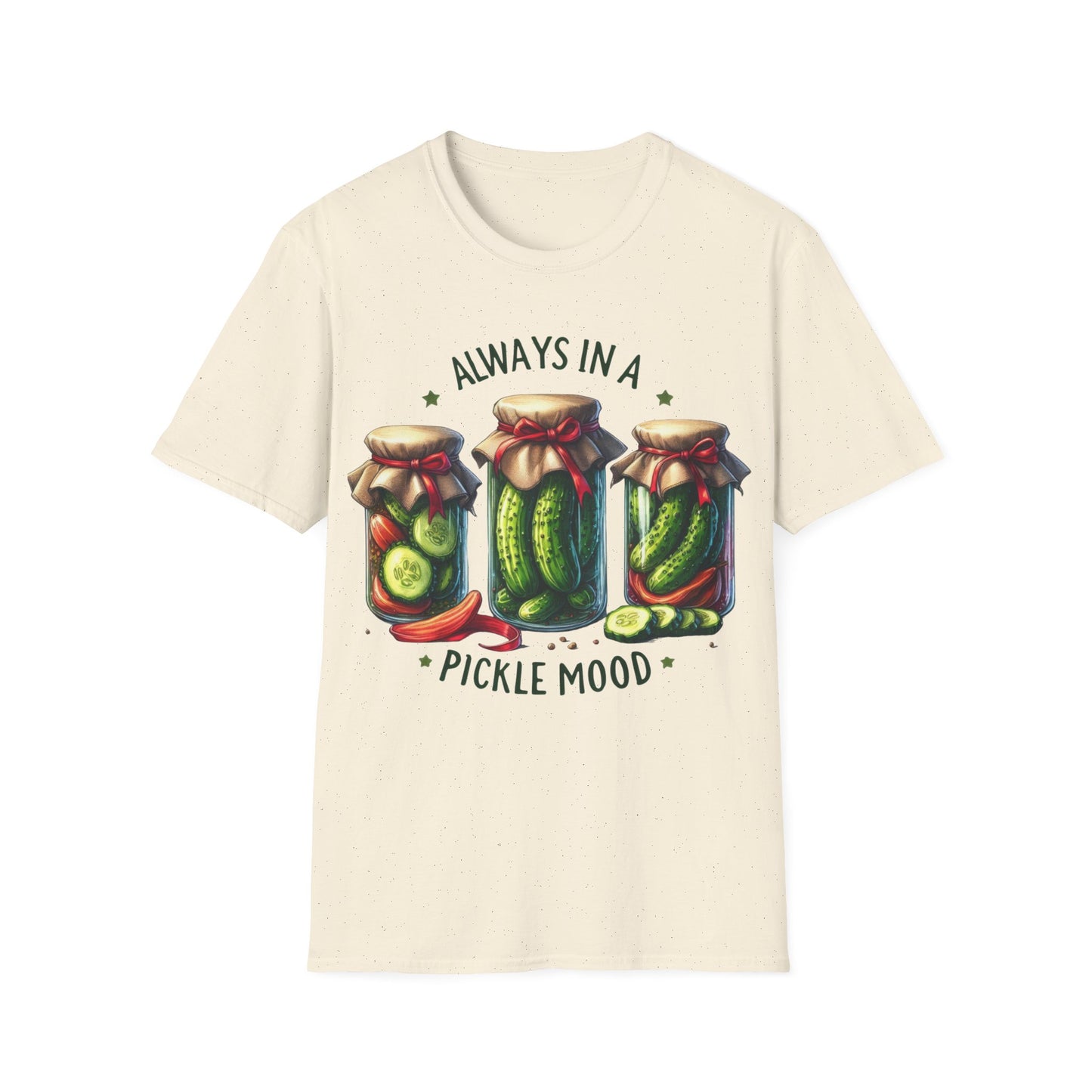 Always In A Pickle Mood Unisex Softstyle T-Shirt