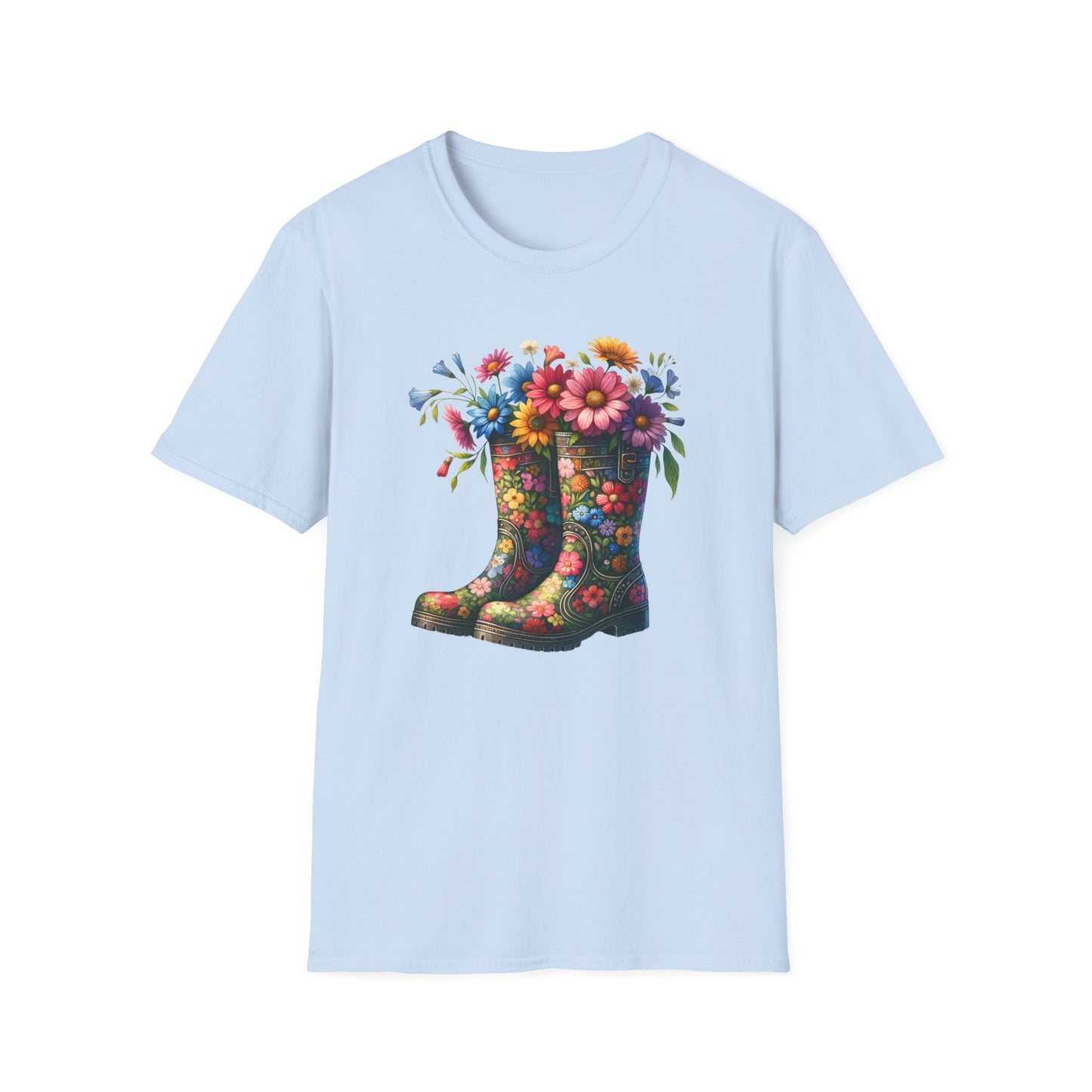 Boots & Flowers Unisex Softstyle T-Shirt