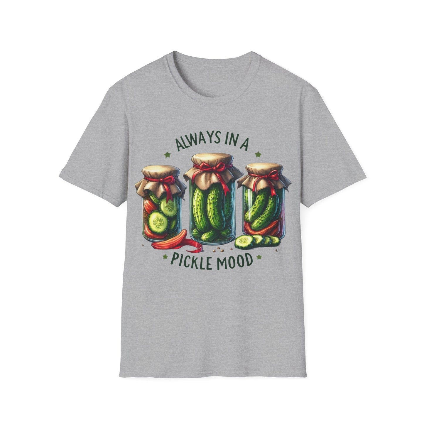 Always In A Pickle Mood Unisex Softstyle T-Shirt