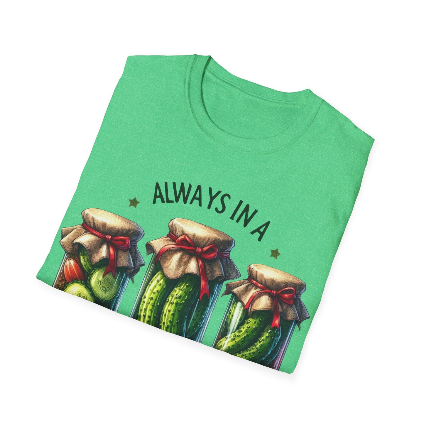 Always In A Pickle Mood Unisex Softstyle T-Shirt