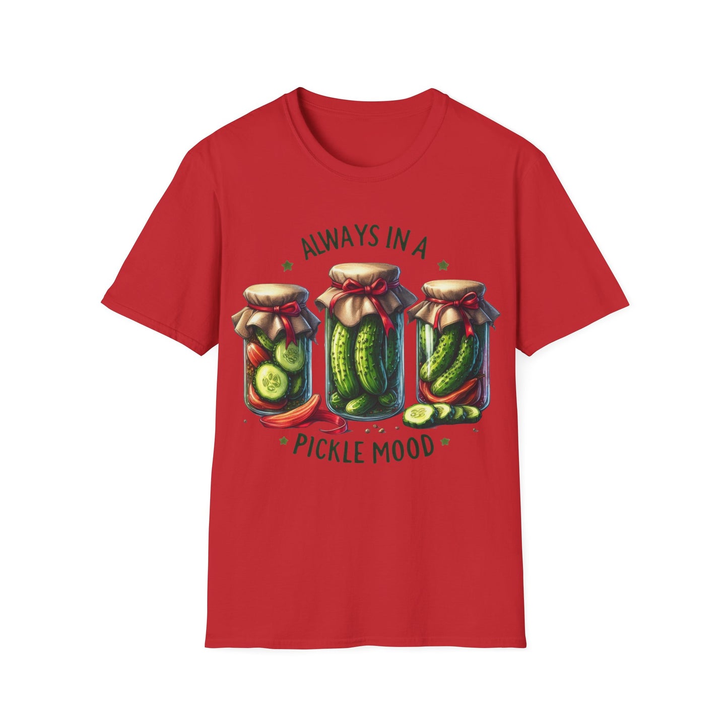 Always In A Pickle Mood Unisex Softstyle T-Shirt