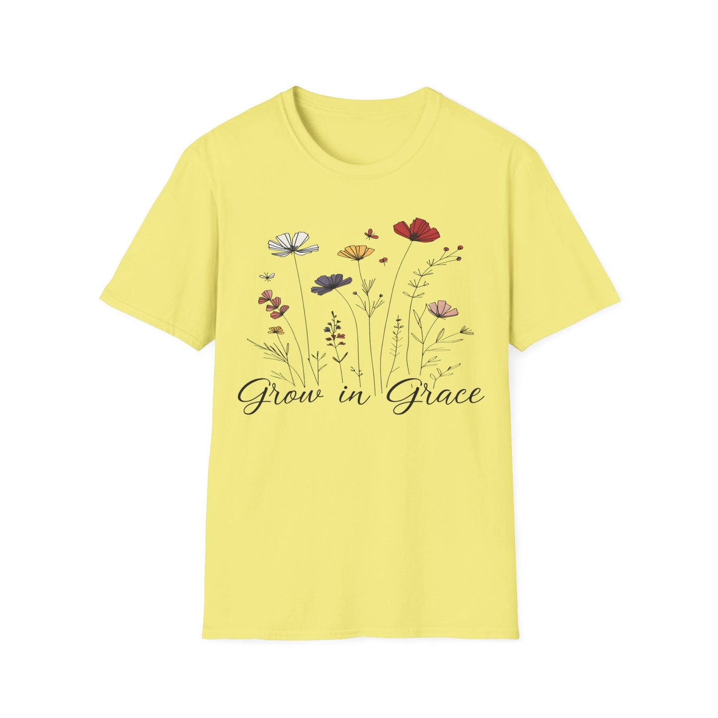 Grow In Grace Unisex Softstyle T-Shirt