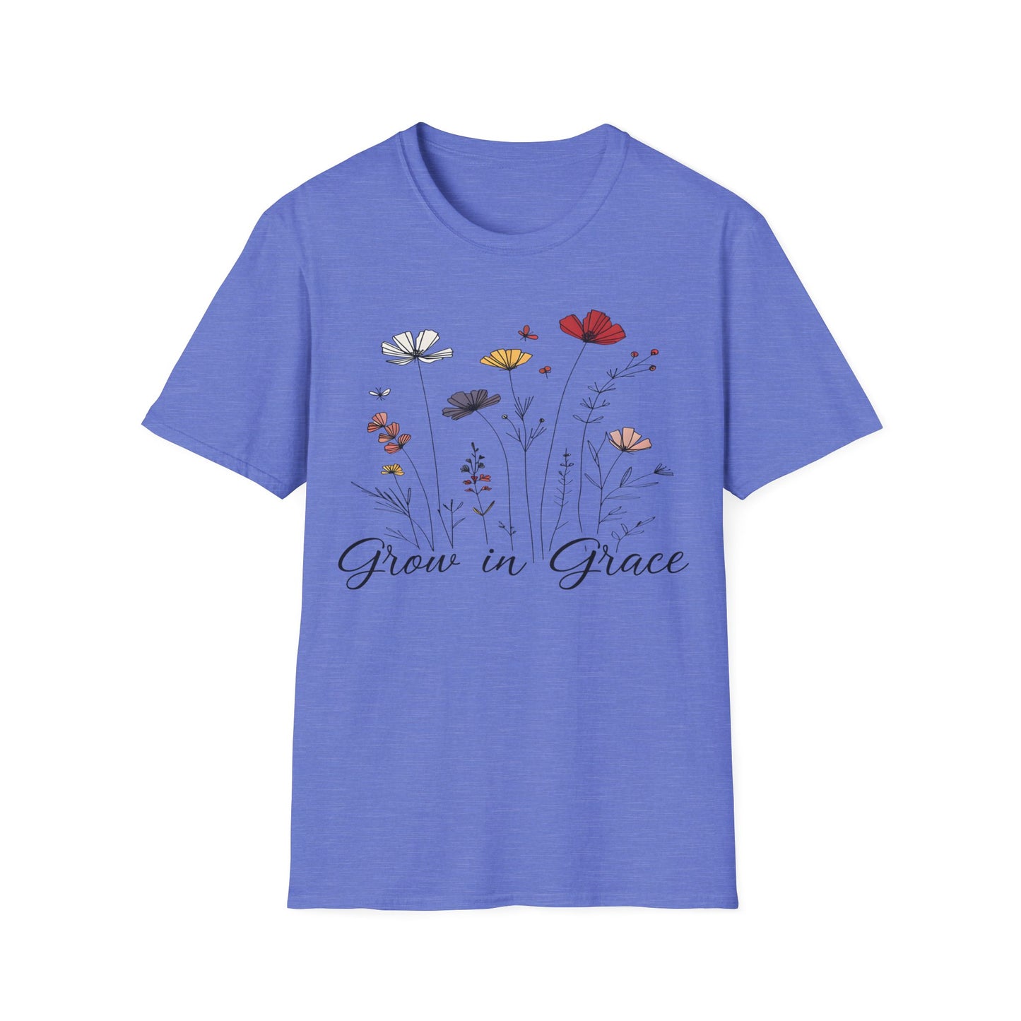 Grow In Grace Unisex Softstyle T-Shirt