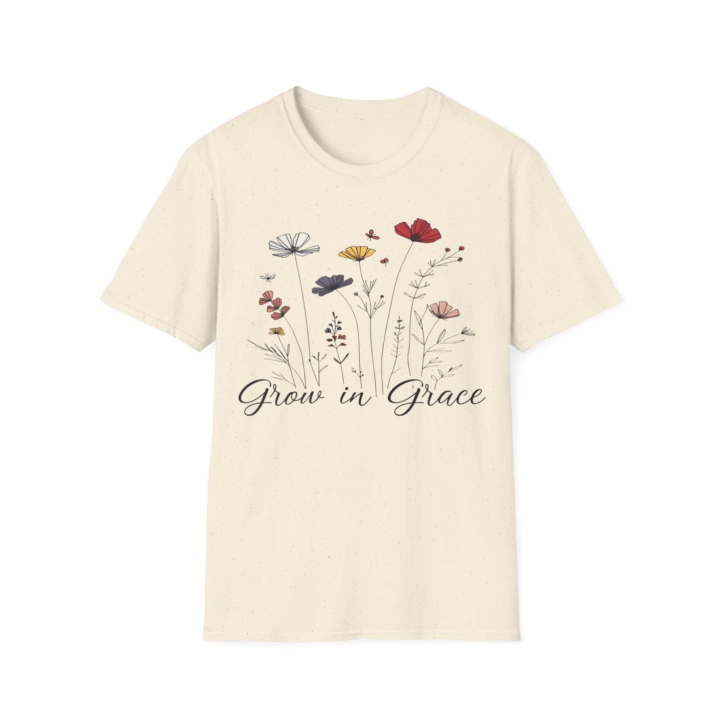 Grow In Grace Unisex Softstyle T-Shirt