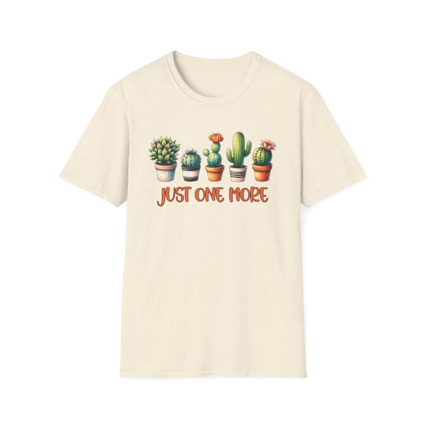 Just One More Cactus Unisex Softstyle T-Shirt