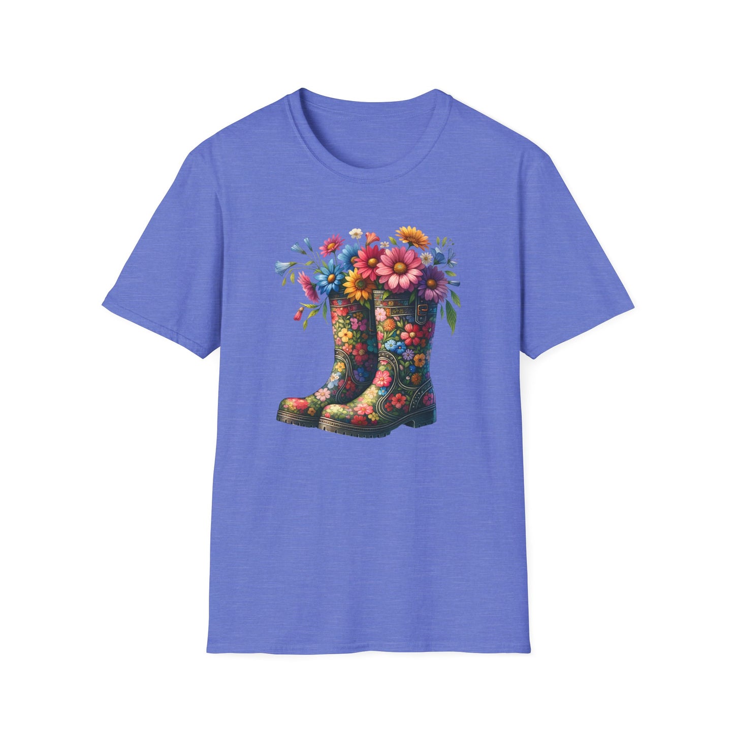 Boots & Flowers Unisex Softstyle T-Shirt