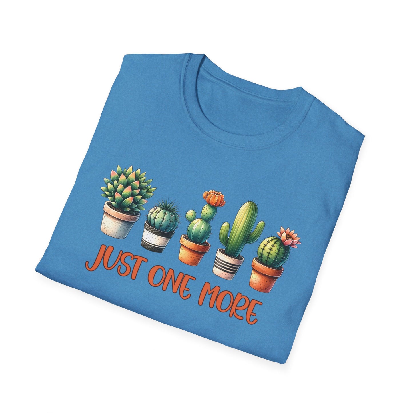 Just One More Cactus Unisex Softstyle T-Shirt