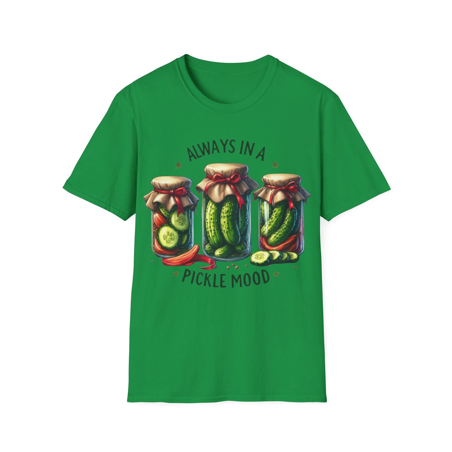 Always In A Pickle Mood Unisex Softstyle T-Shirt