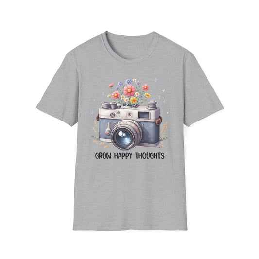 Grow Happy Thoughts Unisex Softstyle T-Shirt