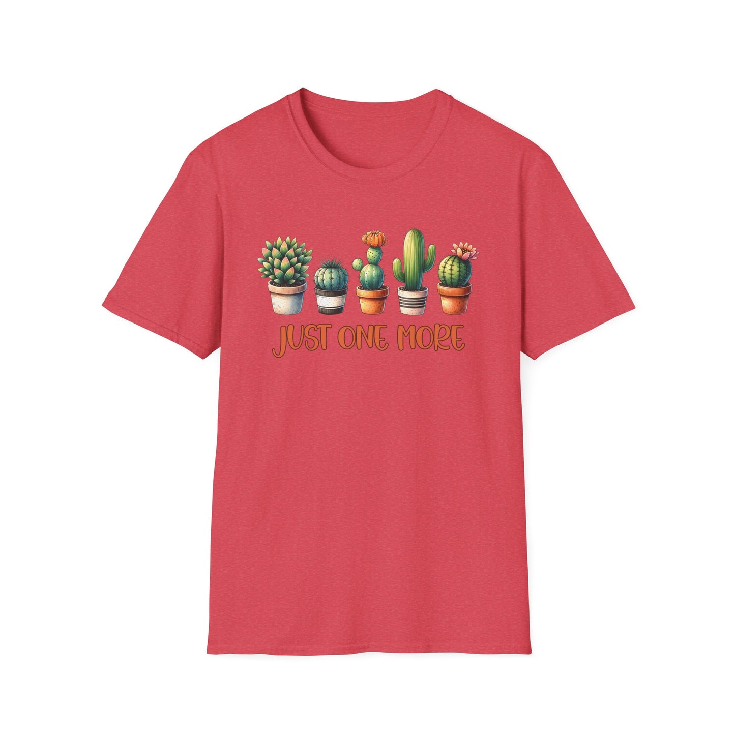 Just One More Cactus Unisex Softstyle T-Shirt