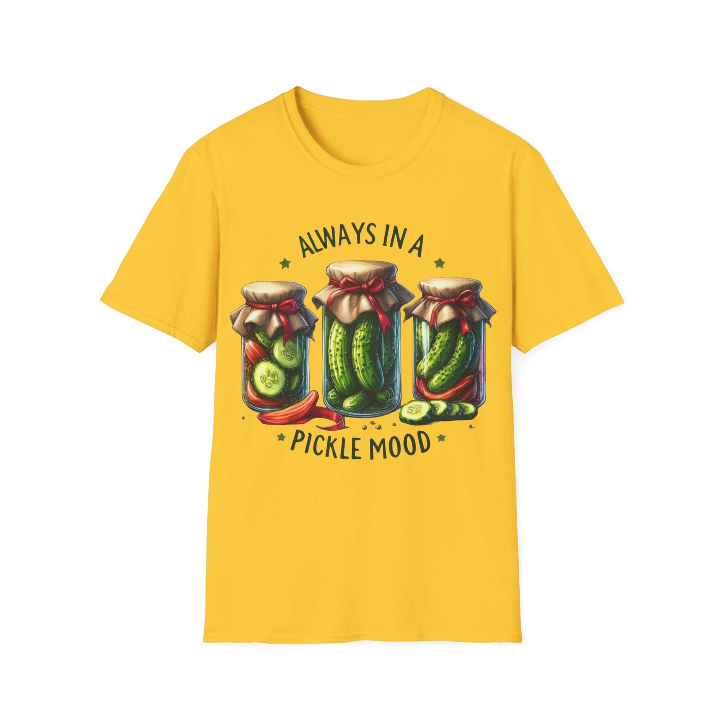 Always In A Pickle Mood Unisex Softstyle T-Shirt