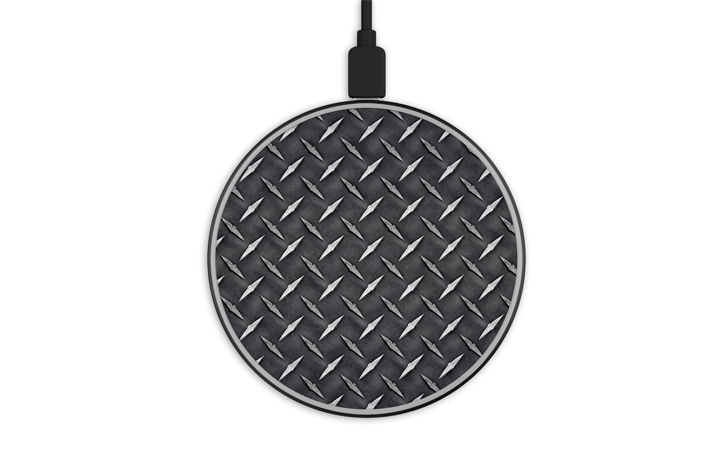 Diamond Plate 10W Wireless Charger