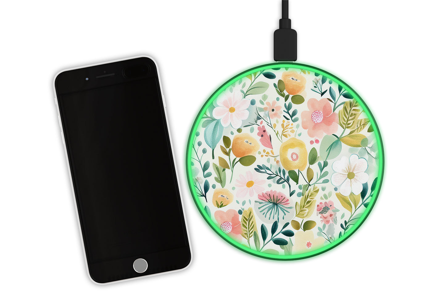 Spring Flowers 10W Wireless Charger